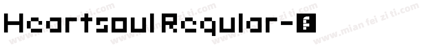 Heartsoul Regular字体转换